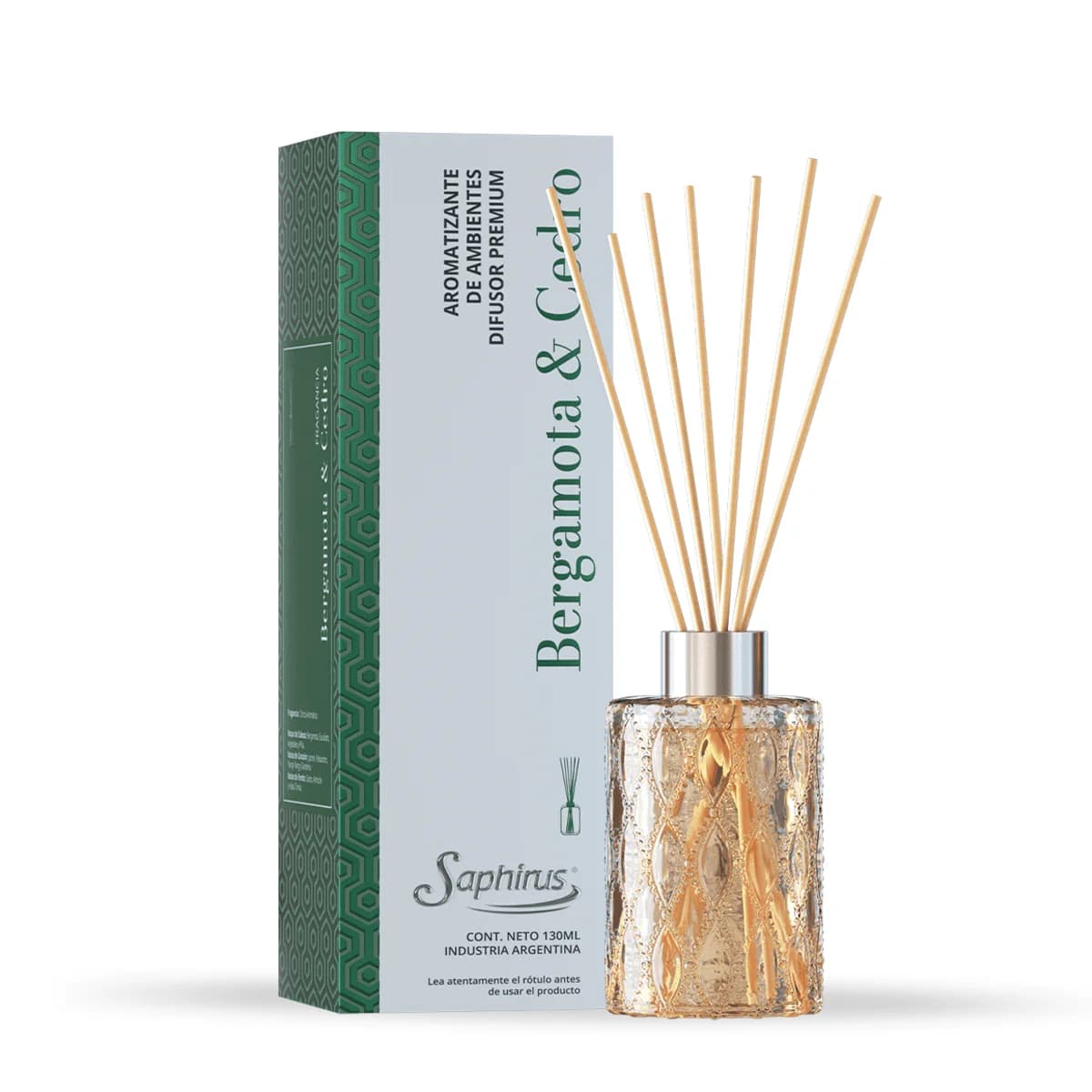 Bergamota & Cedro - Difusor Premium  - 130ml