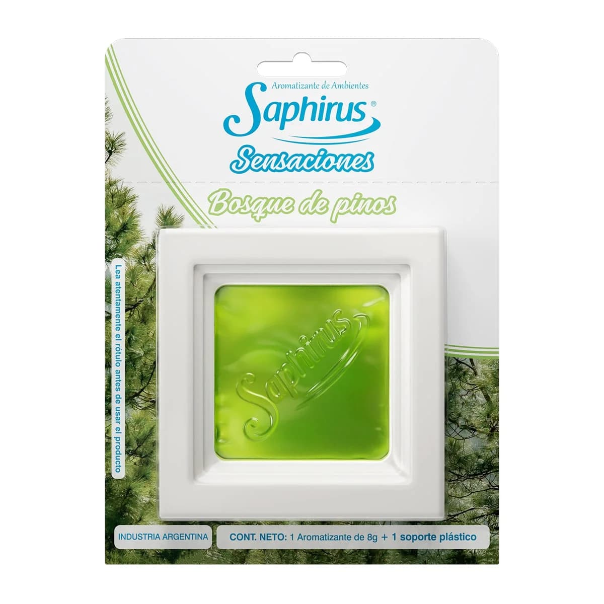 Holder Blanco & Sensaciones Bosque de Pino - 8Grs + plástico