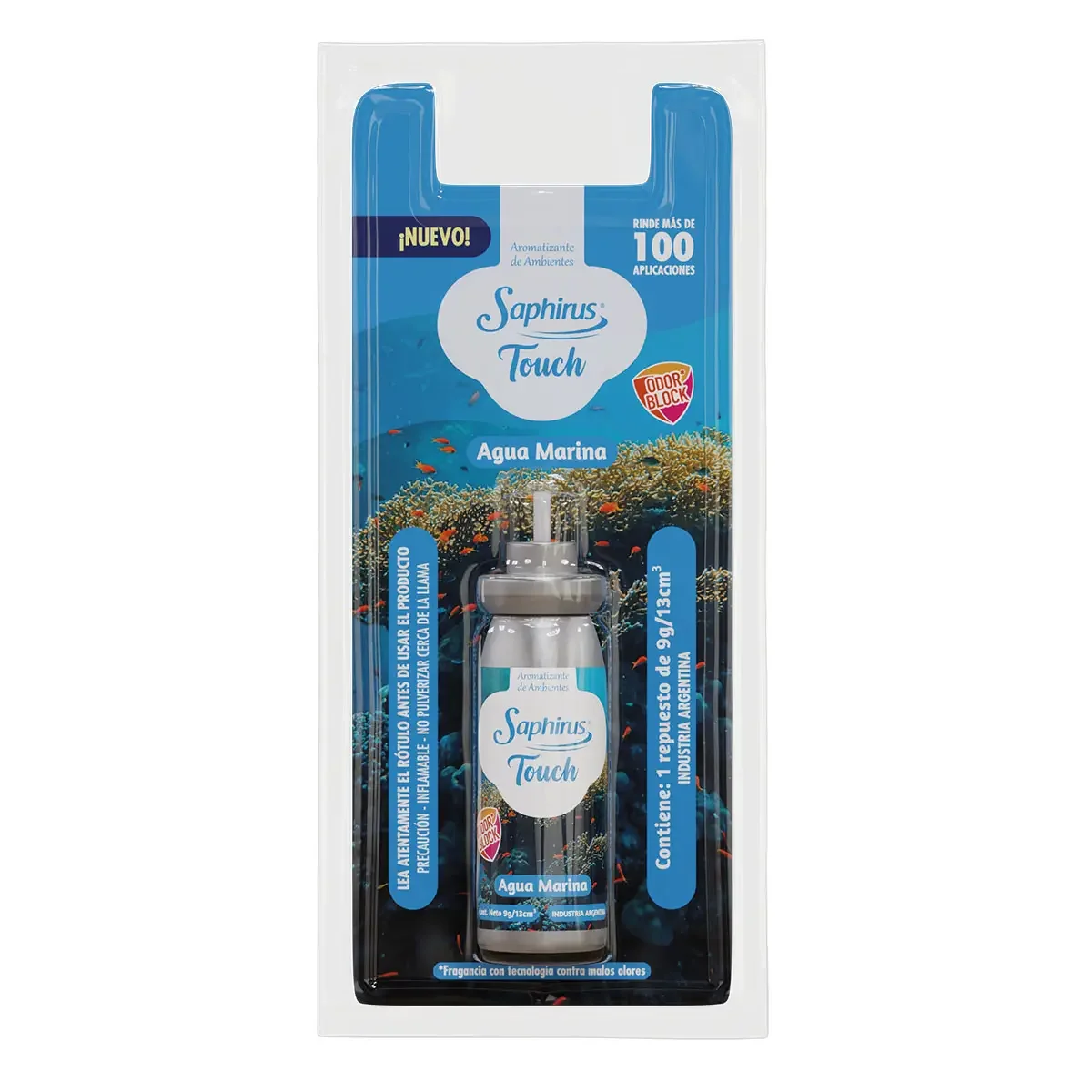 Agua Marina - Repuesto Touch - 9 grs/13 ml
